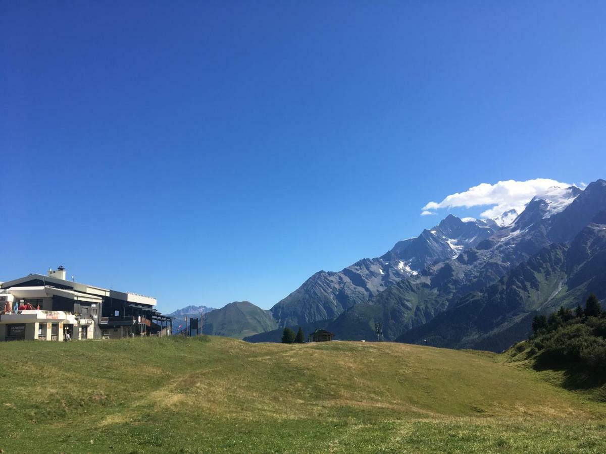 Апартаменти Les Pierres Blanches Mont Blanc Ле-Контамін-Монжуа Екстер'єр фото